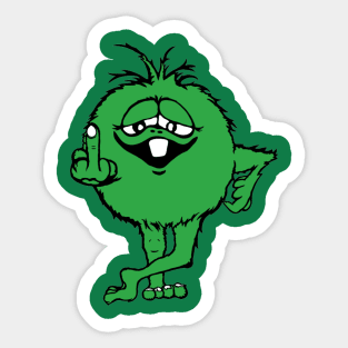 Green Monster Sticker